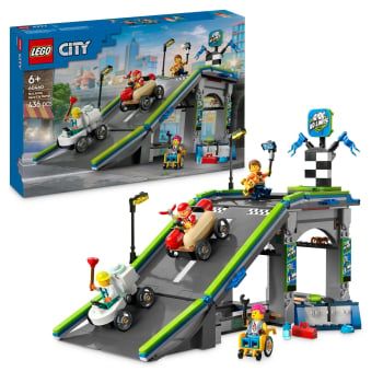 LEGO City Rampa de Aceleración para Coches de Carreras, Juego de construcción +6 años - 60460