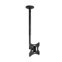 soporte de techo tooq lpce2301tsli-b pantalla 23-42 max 30kg vesa max 200x200 giro 180 negro