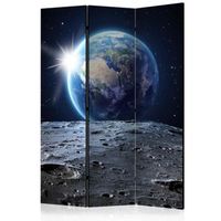 biombo - view of the blue planet 135x172 cm
