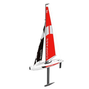 Volantexrc 791-1 65cm 2.4G 4CH Barco RC Brújula Velero Preensamblado Sin Batería Juguete