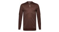 maillot de manga larga fox flexair pro marron hombre