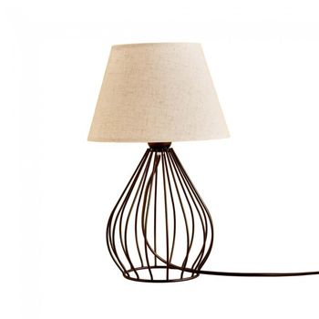 Lámpara de mesa adelia crema