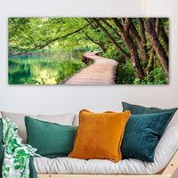 pintura decorativa lienzo yty66804880350120 multicolor 50x120