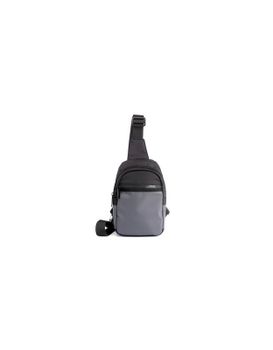 Mochila Bandolera Privata Pr 1351 Gris Para Hombre Uni
