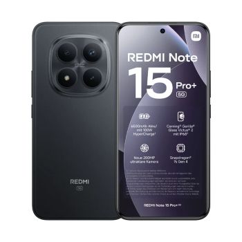 XIAOMI REDMI Note 15 Pro Plus 5G 8+256GB/12+512GB Negro, Pantalla AMOLED CrystalRes de 6.83