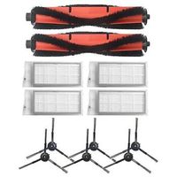 12 piezas compatibles con eve plus robot aspirador cepillo principal filtro hepa cepillo lateral accesorios de repuesto