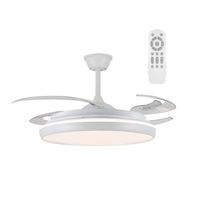 ventilador led con aspas retractiles michu l cct dim 80w
