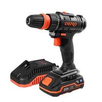 dnipro-m taladro atornillador inalambrico cd-218q 20v 24nm 2 velocidades portabrocas extraible 2en1 bateria 2ah y cargador rapido