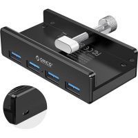 hub orico 4 puertos usb 30 5 gbps modelo mh4pu-p-bk-bp activo con microusb