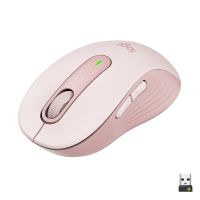 logitech signature m650 raton bluetooth para manos pequenas a medianas clics silenciosos rosa