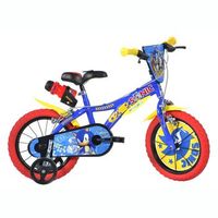 bicicleta ninos 16 pulgadas sonic azul 5-7 anos