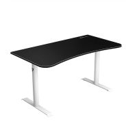 mesa gaming arozzi 140cm fibra de madera gestion de cables y alfombrilla completa