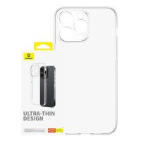 funda para movil baseus os-lucent cover policarbonato transparente para iphone 15 pro max