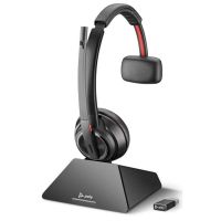 poly savi 8210 uc auricular inalambrico monoural con bluetooth negro