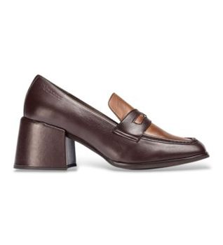 Wonders para mujer. H-6402_1960_9348 Mocasines de Piel Victoria 02 Marrón (37), 5 a 8cm, Ninguno, Casual, Clásico