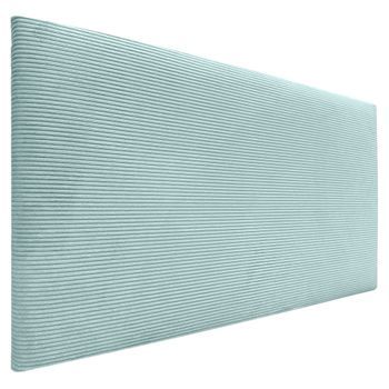 Dhome Cabecero De Pana Liso 95x60 Camas 80/90 - Verde Agua