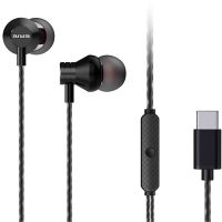 aiwa estm50usbcbk auriculares intrauditivos con microfono negros
