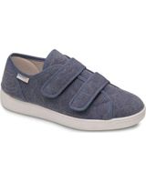 de calzamedi zapatos ortopedicos lona 3088 azul