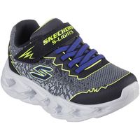 skechers sandalias s lights vortex 20 zorento 400603l-bkyl blackyellow para nino