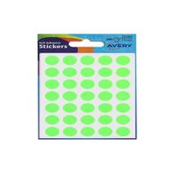 avery coloured labels round 12mm dia gr 245 labels  pk10