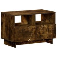 soporte de tv 60 x 345 x 40 cm roble ahumado vidaxl