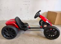 aiyaplay go-kart electrico para ninos con doble motor 12v rosso