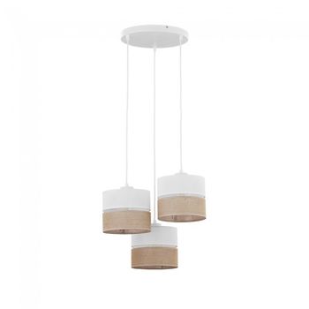 Lámpara colgante blancolino (3 luces)