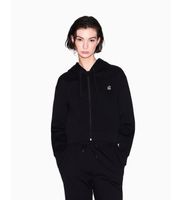 ax armani exchange para mujer xw000822af10818uc001 sudadera corta con capucha icon negro l casual algodon