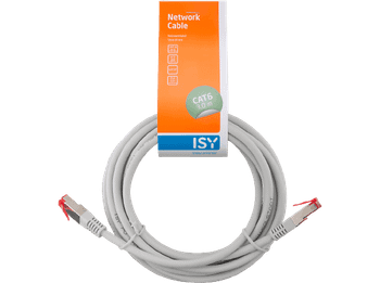 Cable de red - ISY IPC-6030-1, Cat-6, 10 Gbit / s, 250 MHz, 3 m, Blanco