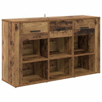 Vitrina Madera Vieja 100 X 30 X 59,5 Cm Madera De Ingeniería Vidaxl