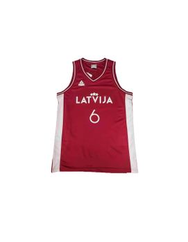 Camiseta Peak Basketball Morado Rojo Blanco