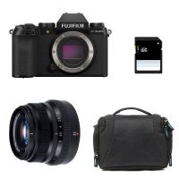 camara mirrorless fujifilm x-s20 261mp 35mm f2 wifi bluetooth estabilizador 7 pasos