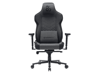 Silla gaming - Newskill Banshee Professional, 4D, Carga máx. 150 kg, 4 Direcciones Ajuste Lumbar, Gris/Negro