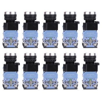 Interruptor Bem38-11ds Auto-bloquable, Luz Azul, 24v Ca/cc