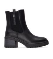 xti para mujer 14445601-negro botines 144456 negro 40 3 a 5cm cremallera casual