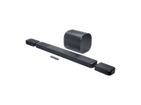 barra de sonido - jbl bar 1300mk2 potencia 2470 w 1114 dolby atmos y dtsx wifi subwoofer inalambrico satelites desmontables sin cables negro