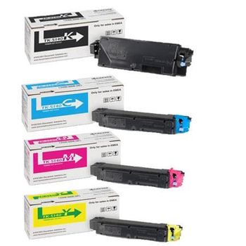 Original Multipack Kyocera ECOSYS P6530cdn Printer Toner Cartridges (4 Pack) -TK-5140K