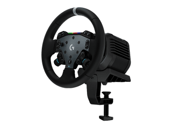 Volante - Logitech G RS50 System, Base accionamiento 8 N⋅m, RS Wheel Hub con 13 botones y Round 11″, Trueforce, Force Feedback, PS-PC, Negro