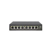 switch gestionado levelone 8 puertos gigabit ethernet poe l2 sin ventilador