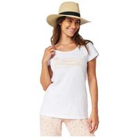 rip curl camiseta t-shirt rip curl playabella graphic para mujer