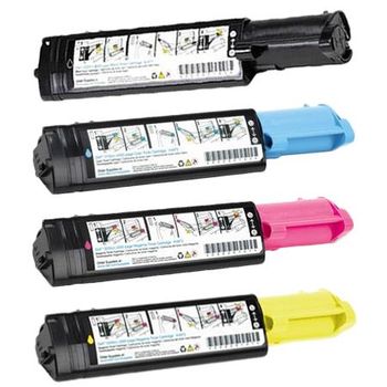 Compatible Multipack Dell 593-10064/67 Full Set Toner Cartridges (4 Pack)