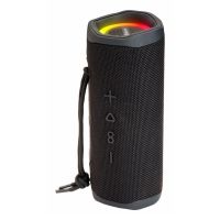altavoces denver bluetooth inalambricos 20w cilindro ipx5 bateria 3000mah microfono