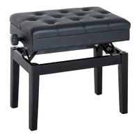 banco de piano 545x33x58 cm negro