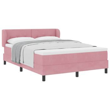 Cama Tapizada 203x163x88 Cm  - Rosa