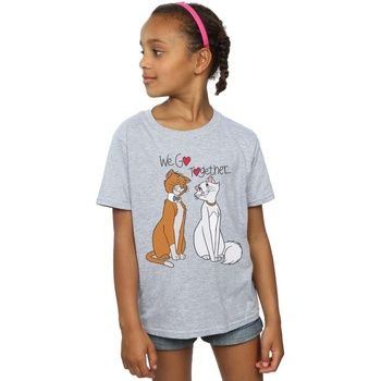 Disney Camiseta The Aristocats We Go Together para niña
