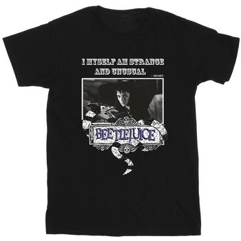 Beetlejuice Camiseta Strange And Unusual para niña