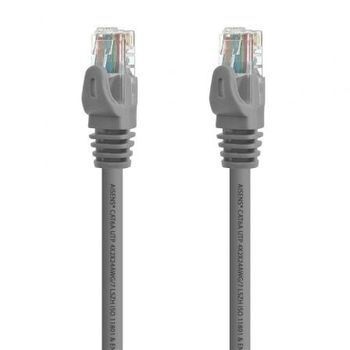 Cable de red AISENS A145-0329 RJ45 Cat6A 5m Gris 100% cobre LSZH AWG24
