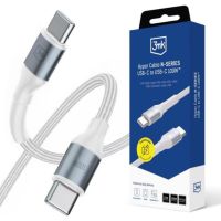 cable usb-c a usb-c 3mk hyper cable n-series 2m 100w pd 30 qc 30
