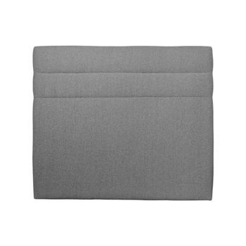 Cabecero De Cama 2 Líneas Ascot  Graphite  120 X 140 Cm