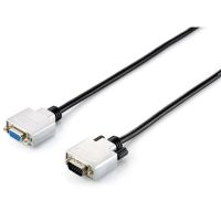 cable vga equip 20 m macho hembra negro plata
